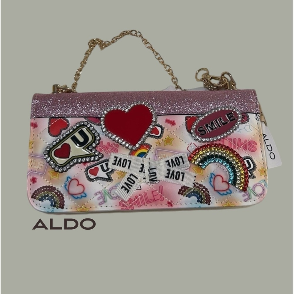 Aldo Love Smile Crossbody Purse
